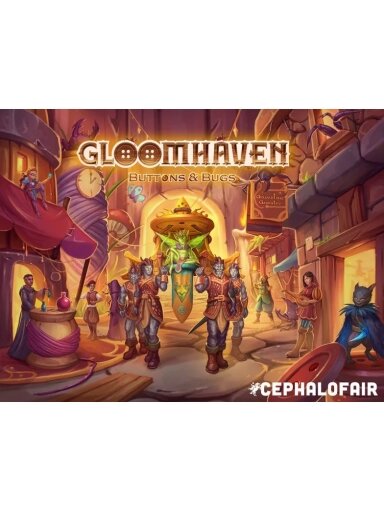 Gloomhaven: Buttons & Bugs (2024) Stalo Žaidimas