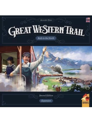 Great Western Trail: Second Edition – Rails To The North (2022) Stalo Žaidimo Papildymas