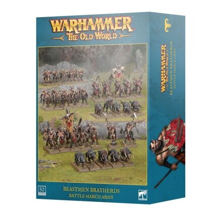 BEASTMEN BRAYHERDS: BATTLE MARCH ARMY BEASTMEN BRAYHERDS: BATTLE MARCH ARMY
