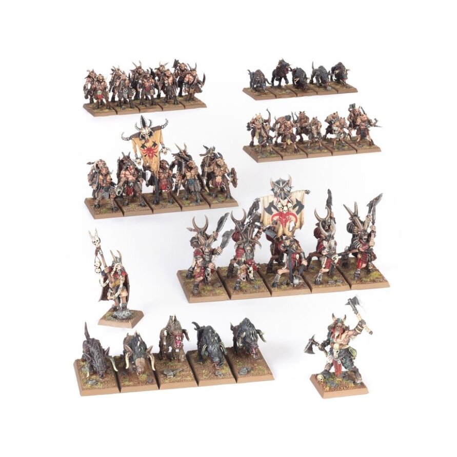 BEASTMEN BRAYHERDS: BATTLE MARCH ARMY 1 BEASTMEN BRAYHERDS: BATTLE MARCH ARMY 1
