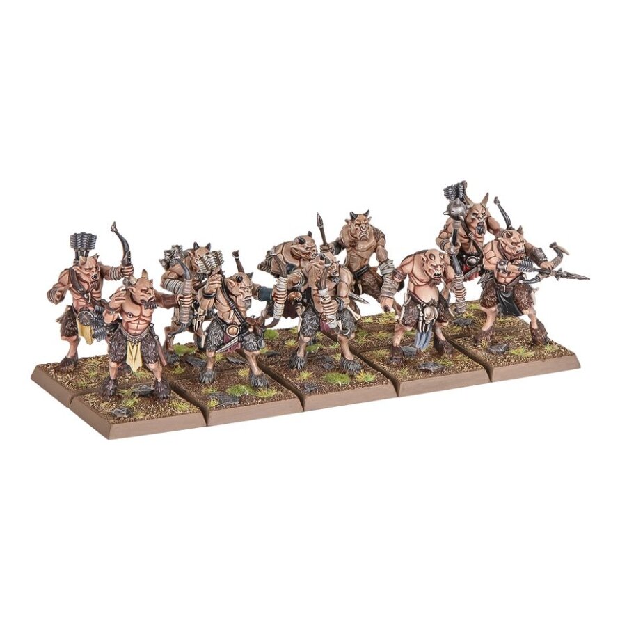 BEASTMEN BRAYHERDS: BATTLE MARCH ARMY 4 BEASTMEN BRAYHERDS: BATTLE MARCH ARMY 4
