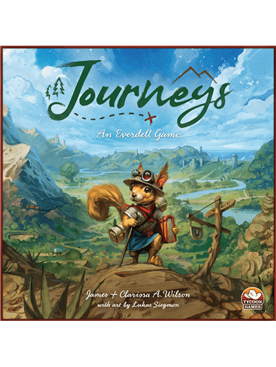 Journeys: An Everdell Game stalo žaidimas Journeys: An Everdell Game stalo žaidimas
