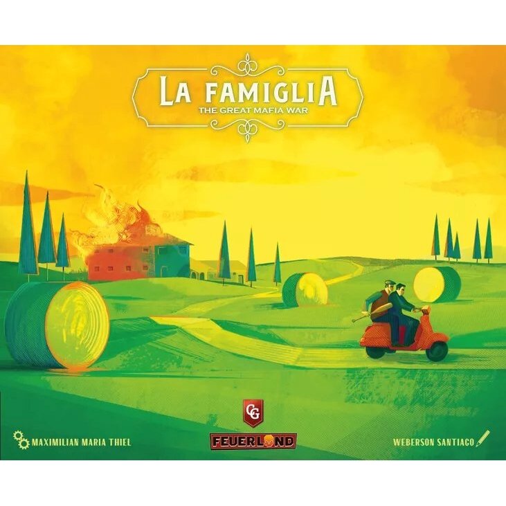 La Famiglia: The Great Mafia War (2023) Board Game La Famiglia: The Great Mafia War (2023) Board Game