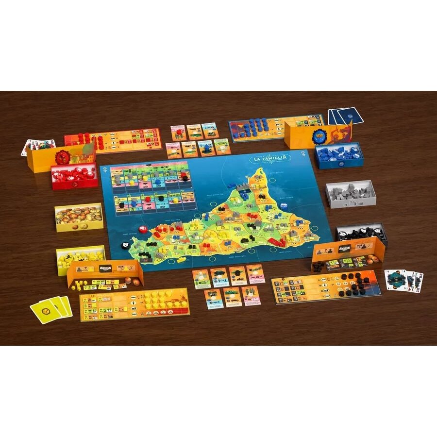 La Famiglia: The Great Mafia War (2023) Board Game 1 La Famiglia: The Great Mafia War (2023) Board Game 1