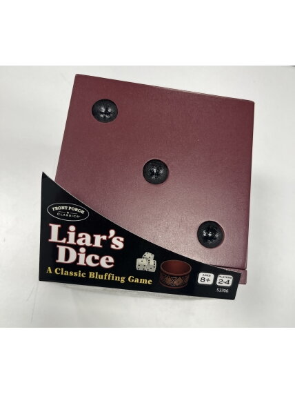 Liars Dice  Stalo Žaidimas (pažeista pakuotė) 1