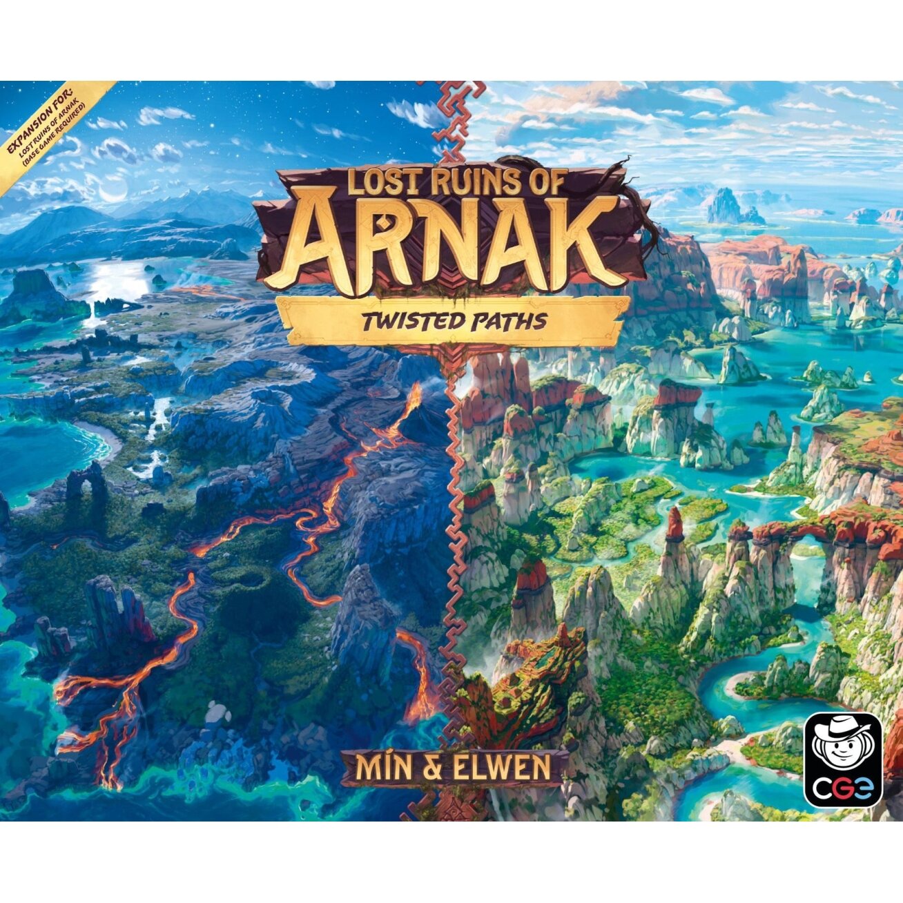 Lost ruins of Arnak Twisted Paths Board Game Expansion Lost ruins of Arnak Twisted Paths Board Game Expansion