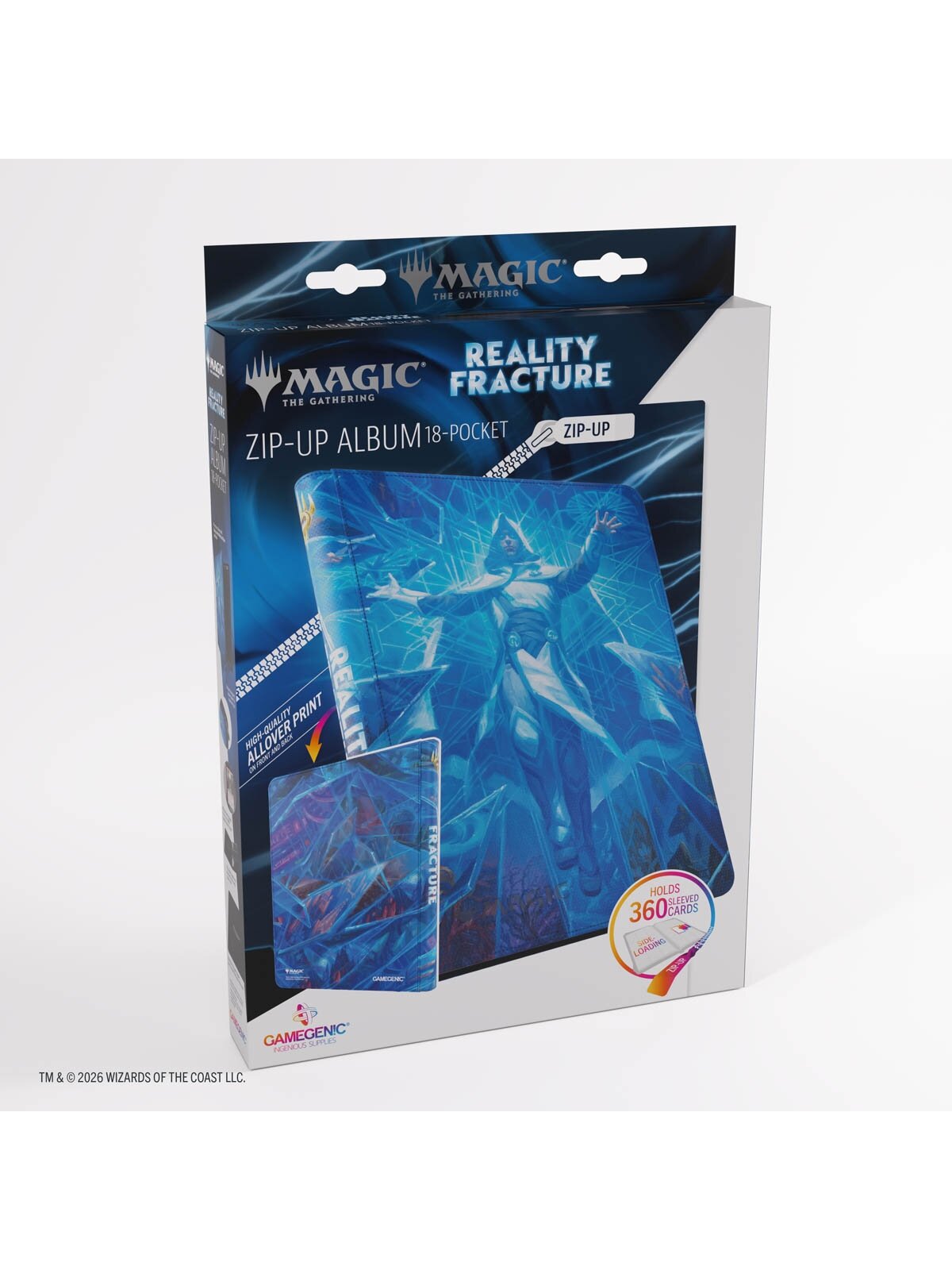Magic: The Gathering | Reality Fracture Zip-Up Album 18-Pocket - Planeswalker 1 1