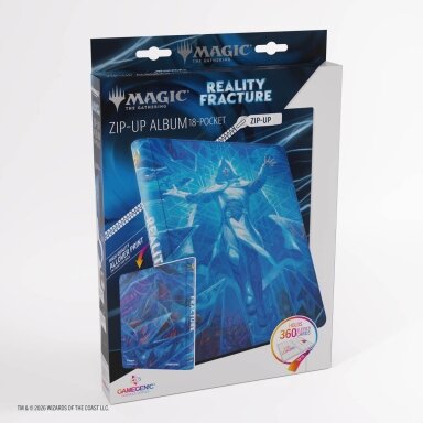 Magic: The Gathering | Reality Fracture Zip-Up Album 18-Pocket - Planeswalker 1