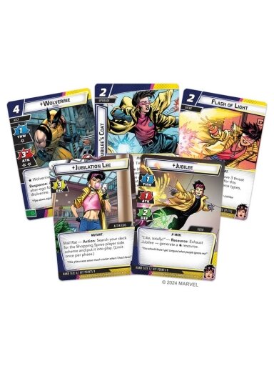 Marvel Champions: The Card Game – Jubilee Hero Pack (2024) Stalo Žaidimo Papildymas