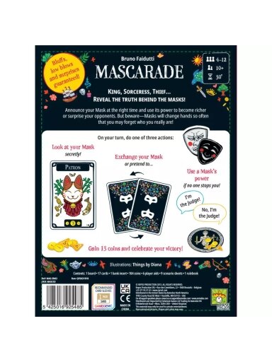 Mascarade stalo žaidimas