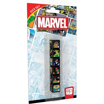 Marvel Villains Dice Set Marvel Villains Dice Set