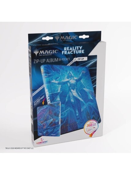 Magic: The Gathering | Reality Fracture Zip-Up Album 18-Pocket - Planeswalker 1 1
