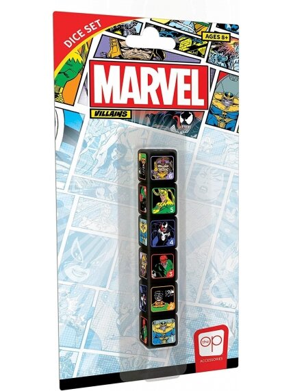 Marvel Villains Dice Set (Kauliukai) Marvel Villains Dice Set (Kauliukai)