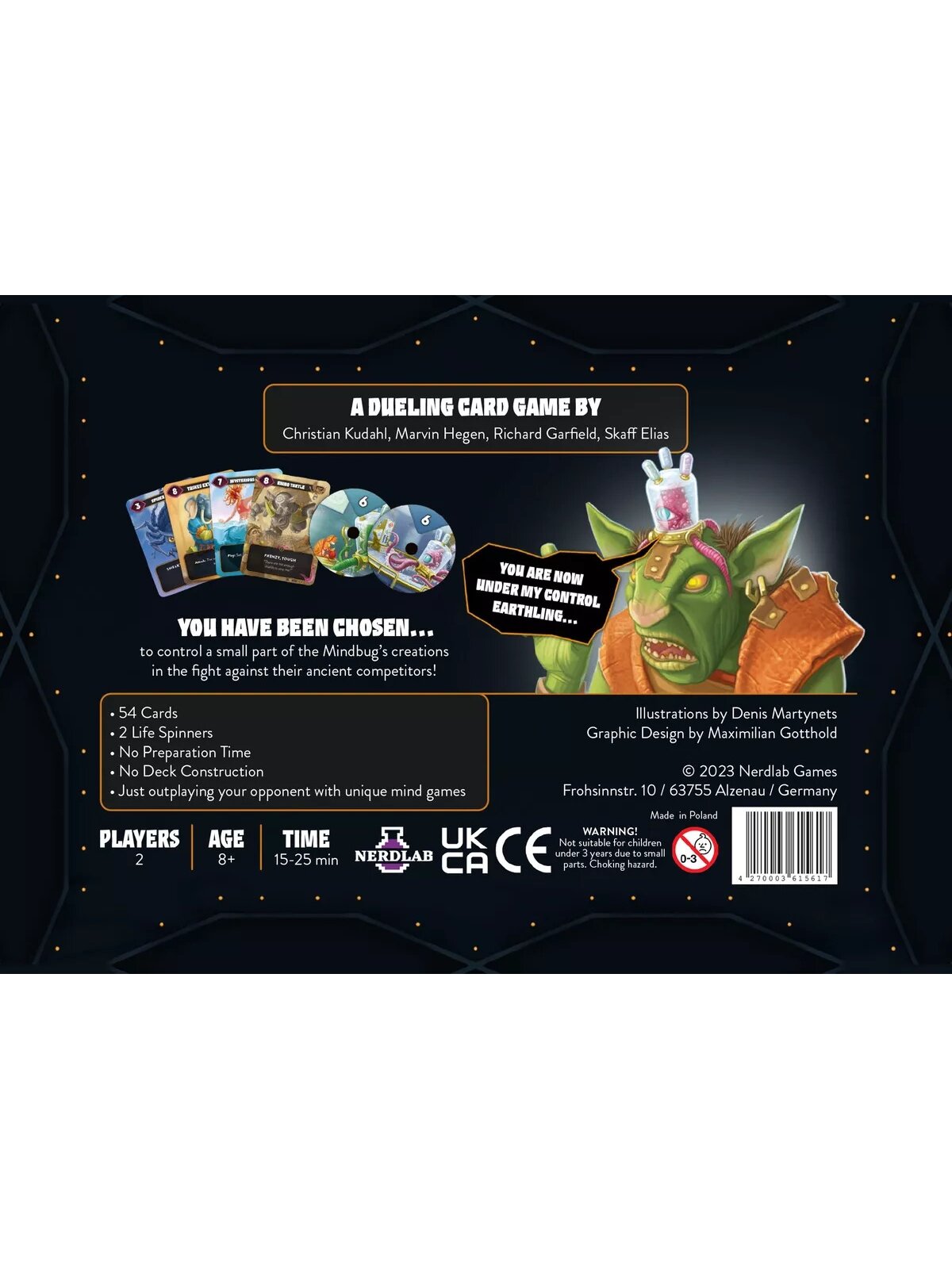 Mindbug - Base Set "First Contact" (Retail Version) Stalo Žaidimas 1 Mindbug - Base Set "First Contact" (Retail Version) Stalo Žaidimas 1