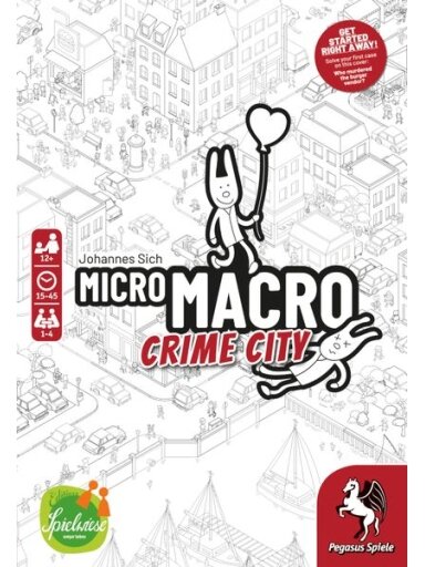 MicroMacro Crime City stalo žaidimas MicroMacro Crime City stalo žaidimas