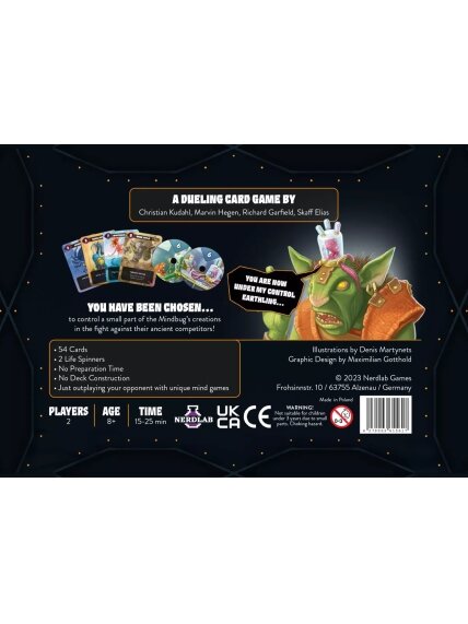 Mindbug - Base Set "First Contact" (Retail Version) Stalo Žaidimas 1 Mindbug - Base Set "First Contact" (Retail Version) Stalo Žaidimas 1