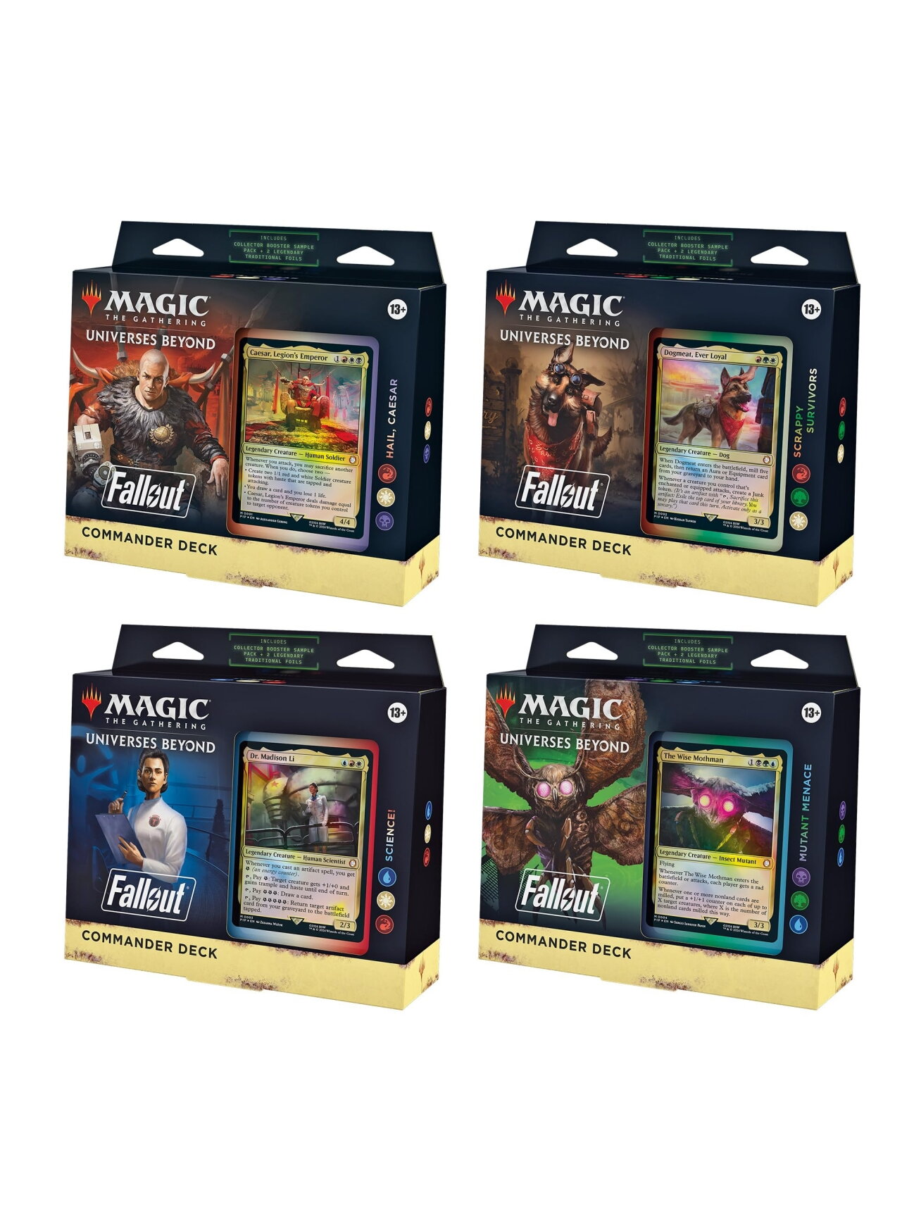 MTG - Universes Beyond: Fallout Commander Precon Deck MTG - Universes Beyond: Fallout Commander Precon Deck