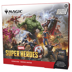 MTG - Marvel Super Heroes Scene Box MTG - Marvel Super Heroes Scene Box