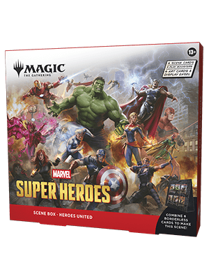MTG - Marvel Super Heroes Scene Box