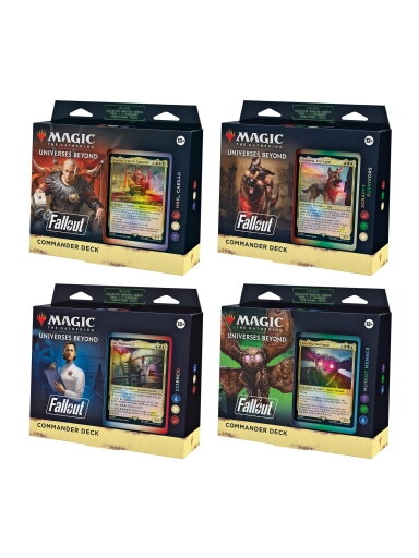 MTG - Universes Beyond: Fallout Commander Precon Deck MTG - Universes Beyond: Fallout Commander Precon Deck