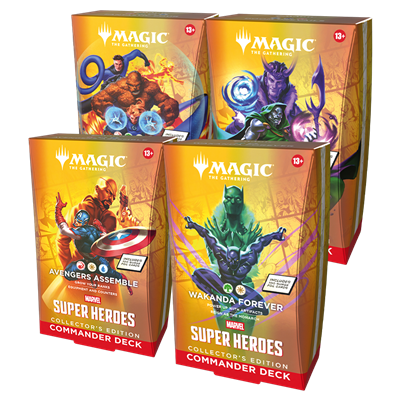 MTG - Marvel Super Heroes Collector's Commander Deck MTG - Marvel Super Heroes Collector's Commander Deck