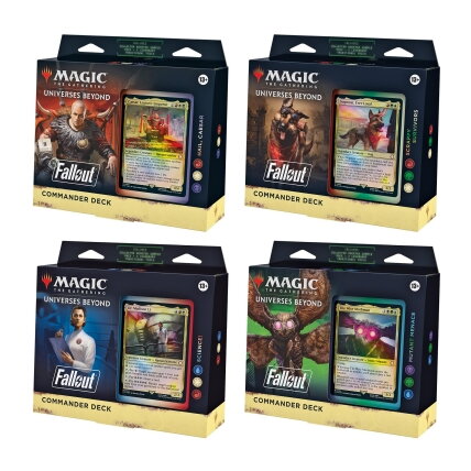 MTG - Universes Beyond: Fallout Commander Precon Deck MTG - Universes Beyond: Fallout Commander Precon Deck