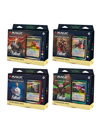 MTG - Universes Beyond: Fallout Commander Precon Deck MTG - Universes Beyond: Fallout Commander Precon Deck