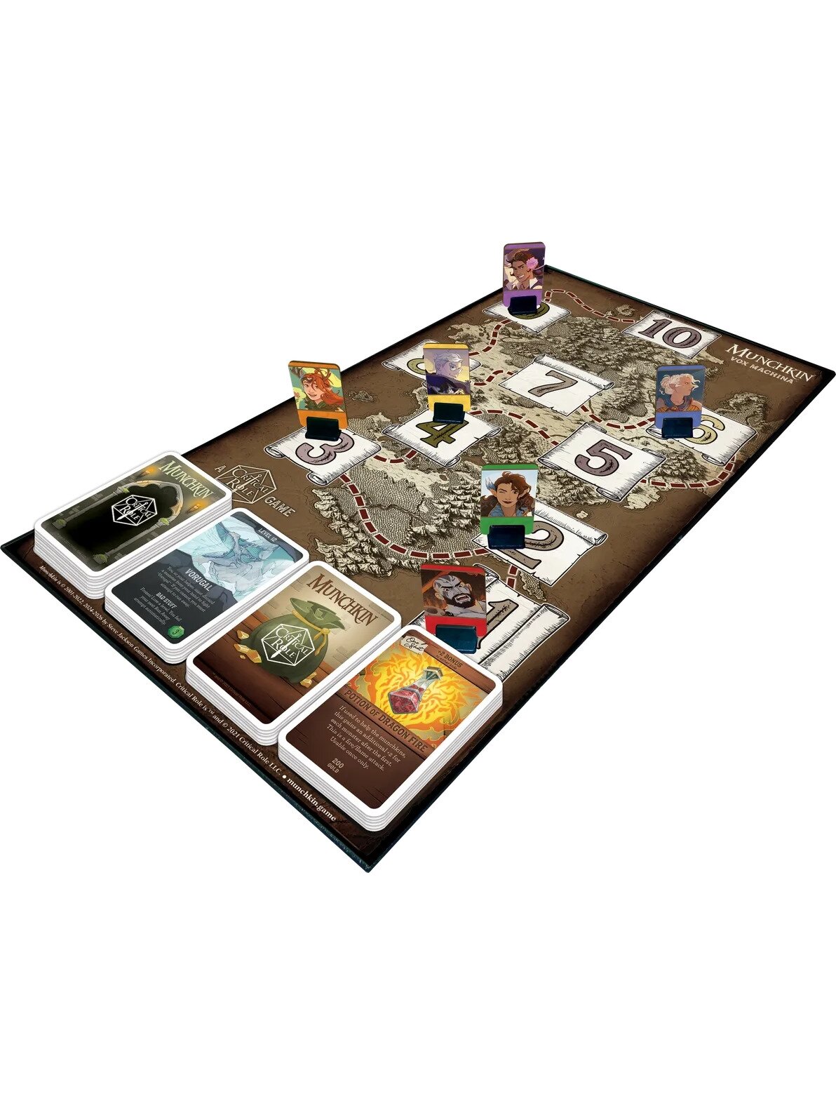 Munchkin Vox Machina A Critical Role Game stalo žaidimas 1 Munchkin Vox Machina A Critical Role Game stalo žaidimas 1