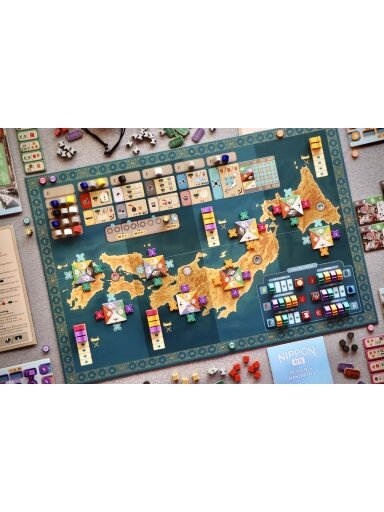 Nippon: Zaibatsu (2026) Stalo žaidimas