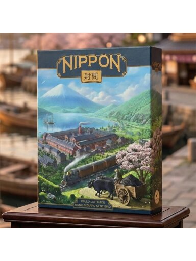 Nippon: Zaibatsu Emperor's Edition stalo žaidimas