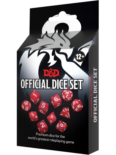 Offical Dice Set: Dungeons & Dragons