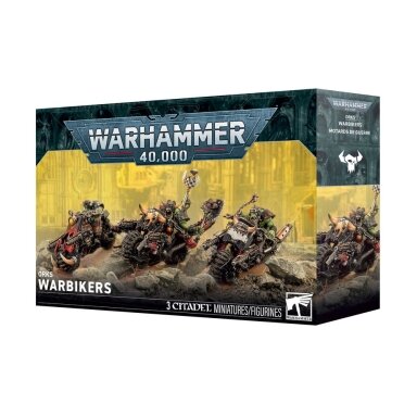 Warhammer 40K ORKS: WARBIKERS figurine