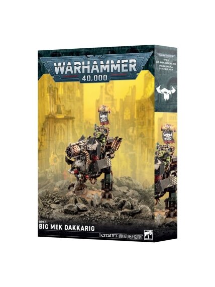 Warhammer 40K ORKS: BIG MEK DAKKARIG miniatiūra Warhammer 40K ORKS: BIG MEK DAKKARIG miniatiūra