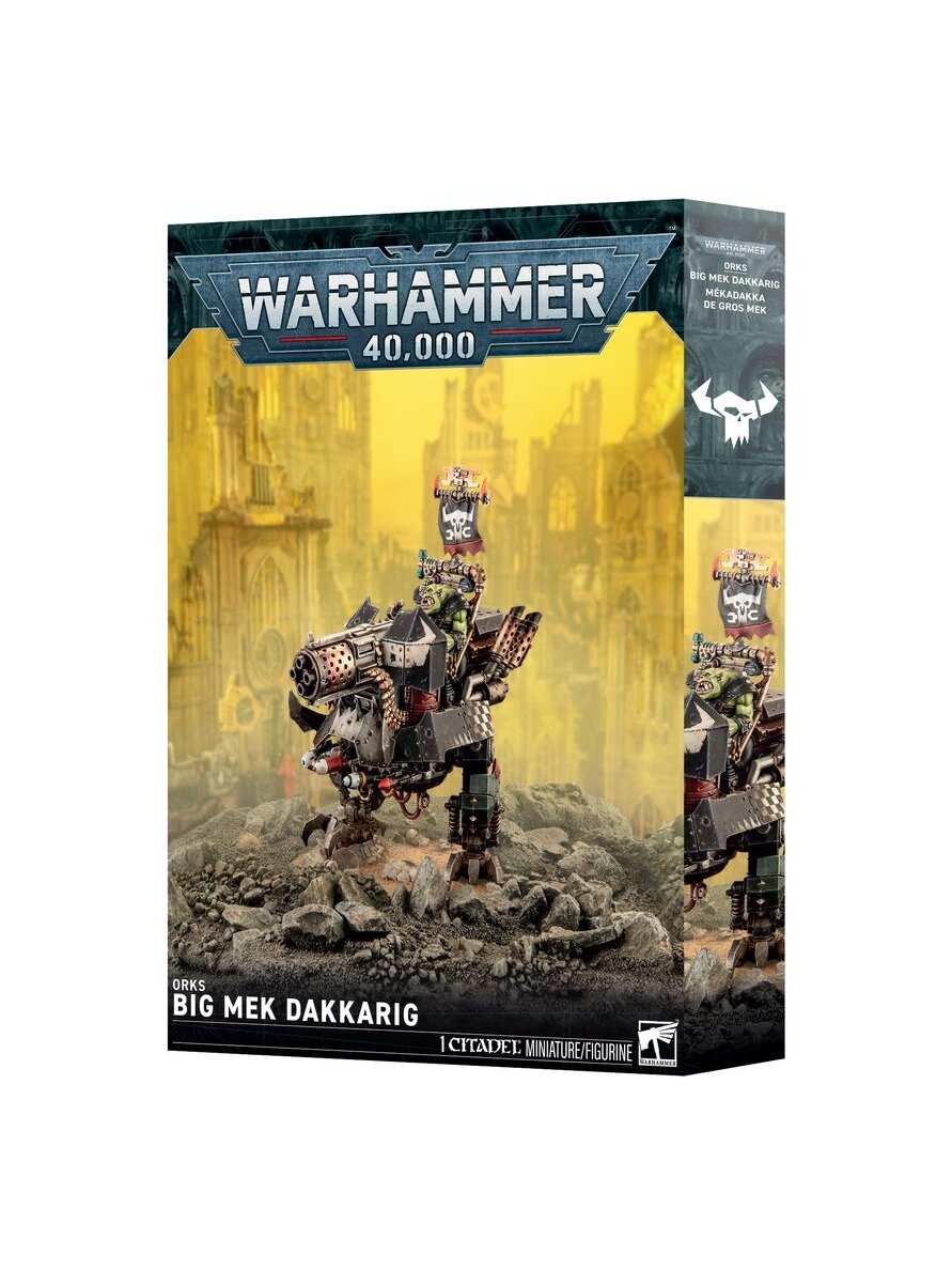 Warhammer 40K ORKS: BIG MEK DAKKARIG miniatiūra