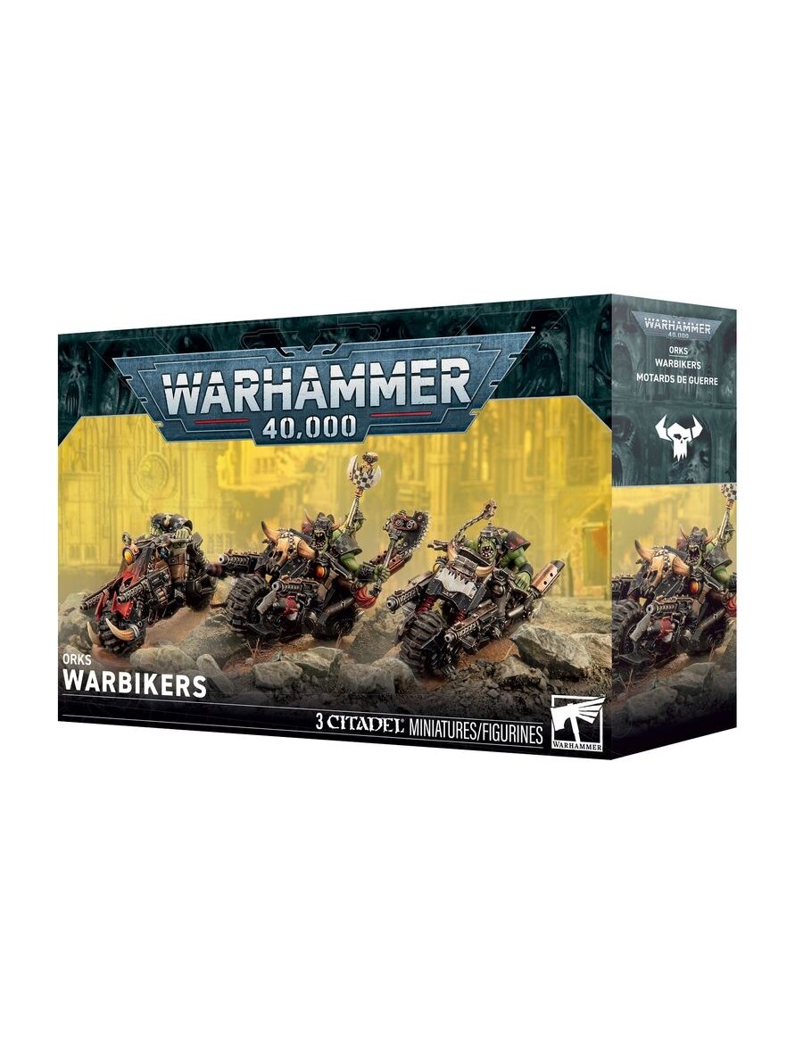 Warhammer 40K ORKS: WARBIKERS miniatiūra Warhammer 40K ORKS: WARBIKERS miniatiūra