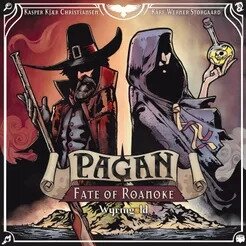 Pagan: Fate of Roanoke board game Pagan: Fate of Roanoke board game