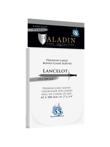 Paladin Sleeves - Lancelot Premium Large 65x100 (55 įmautės)