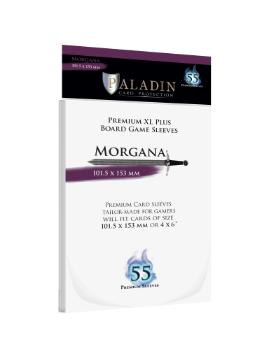 Paladin Sleeves - Morgana Premium XL PLUS 101.5x153mm (55 Įmautės)