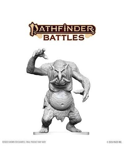 Pathfinder Battles Deep Cuts: Forest Troll Pathfinder Battles Deep Cuts: Forest Troll