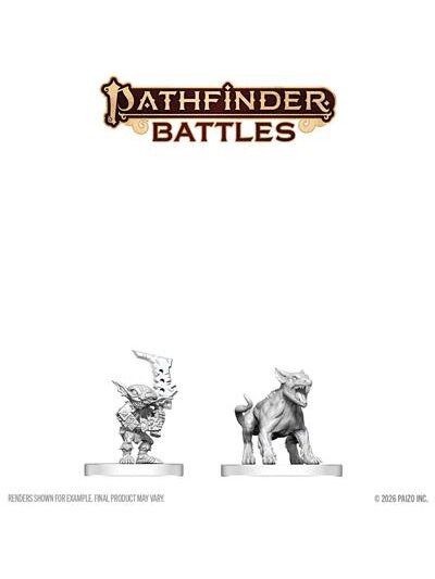 Pathfinder Battles Deep Cuts: Goblin Commando & Goblin Dog Pathfinder Battles Deep Cuts: Goblin Commando & Goblin Dog