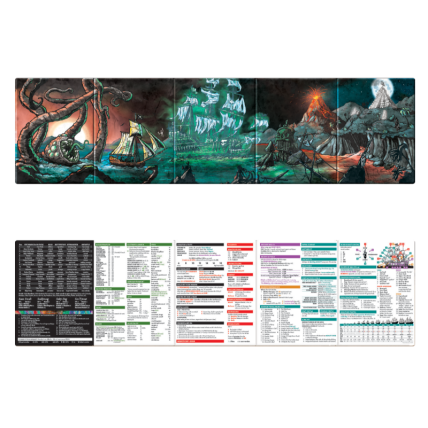 Pirate Borg RPG GM screen 1