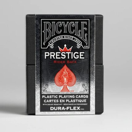 Playing Cards - Bicycle - Prestige 100% Plastic Jumbo Index Playing Cards - Bicycle - Prestige 100% Plastic Jumbo Index