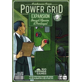 Power Grid Brazil/Spain & Portugal 2nd - EN - board game expansion Power Grid Brazil/Spain & Portugal 2nd - EN - board game expansion
