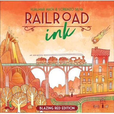 Railroad Ink: Blazing Red Edition (2018) Board Games