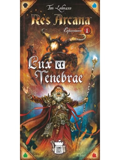 Res Arcana: Lux & Tenebrae stalo žaidimo papildymas