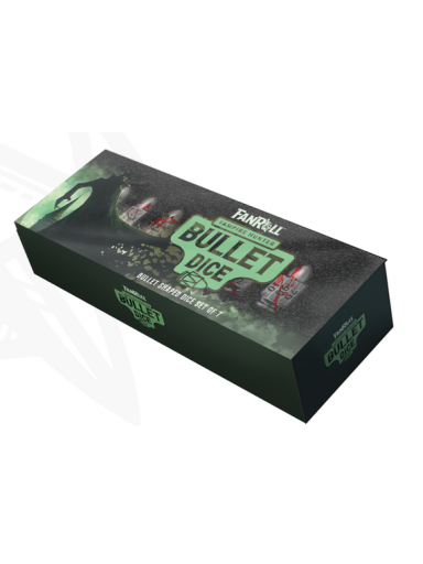 Resin Bullet Poly Dice Set Vampire Hunter (7)