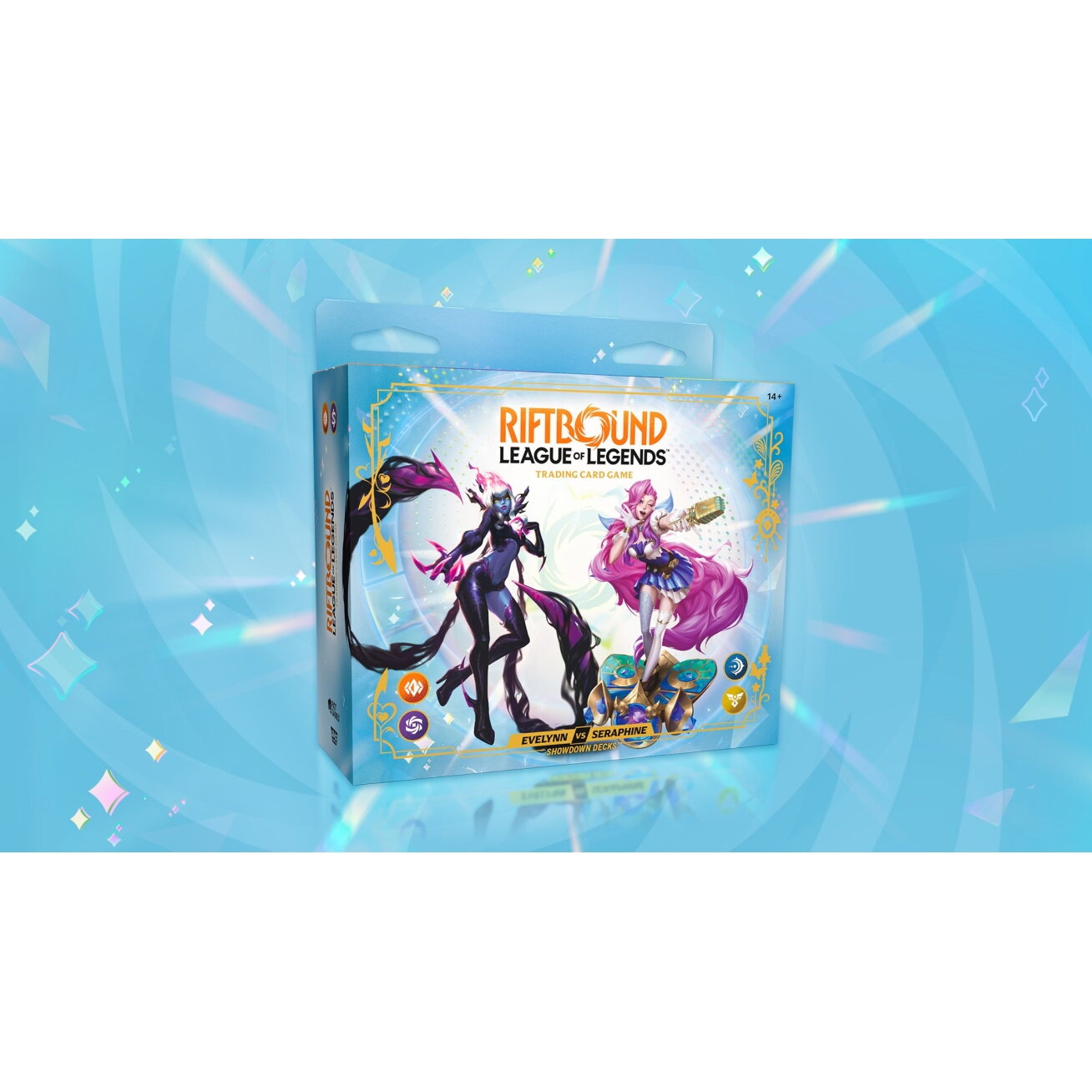 Riftbound: League of Legends TCG - Radiance - Showdown Decks - Evelynn vs Seraphine - EN Riftbound: League of Legends TCG - Radiance - Showdown Decks - Evelynn vs Seraphine - EN