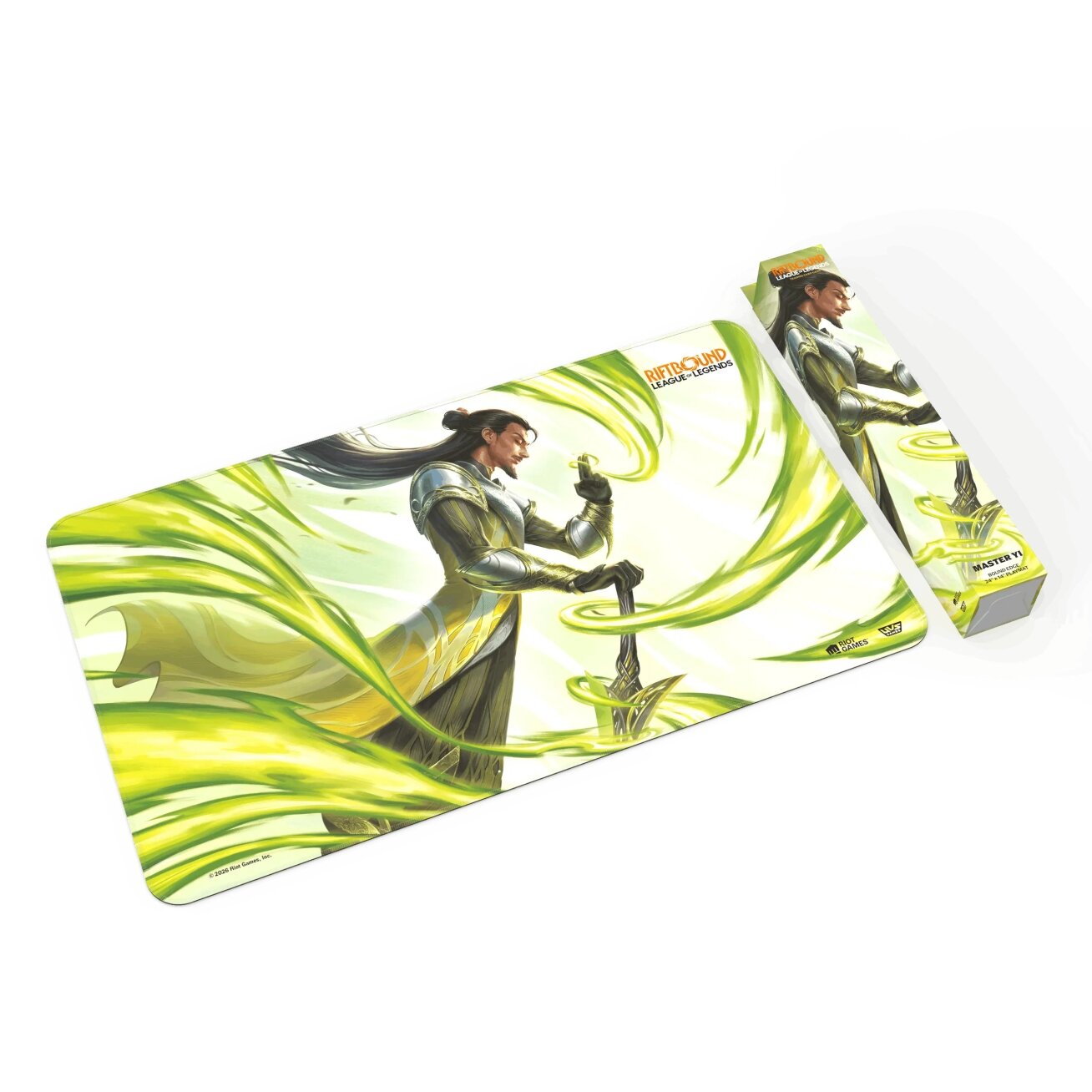 Riftbound: League of Legends TCG - Unleashed Playmat: Master Yi, Wuju Master Riftbound: League of Legends TCG - Unleashed Playmat: Master Yi, Wuju Master