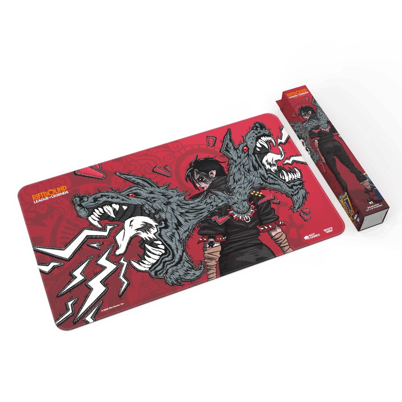 Riftbound: League of Legends TCG - Unleashed Playmat: Vi, Piltover Enforcer Riftbound: League of Legends TCG - Unleashed Playmat: Vi, Piltover Enforcer