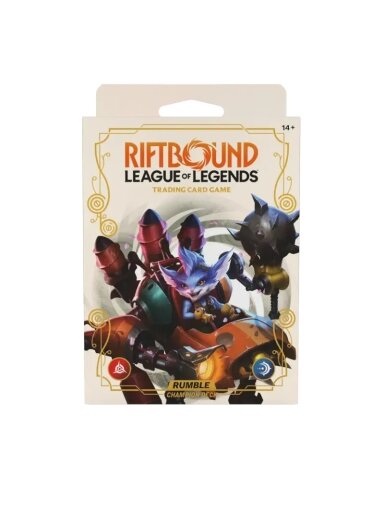 Riftbound: League of Legends TCG - Spiritforged Champion Deck - Rumble